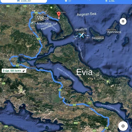 Tatil Evi Perky Roses Home, Mountain Meets Sea In Milies, Pelion